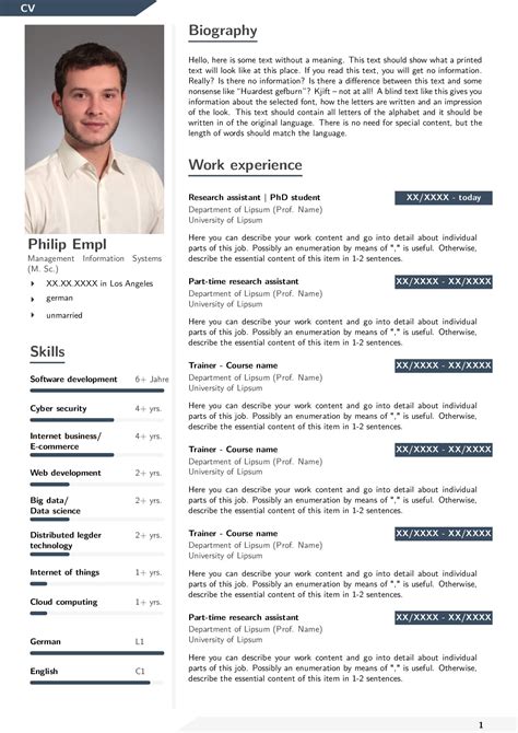 cv latex|latex cv template free.